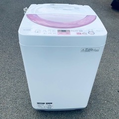 シャープ 全自動電気洗濯機  ES-GE6A-P