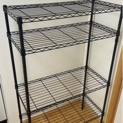 [譲渡先決まりました]家具 収納家具 スチールラック　メタルラック