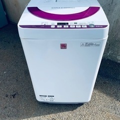 シャープ　全自動電気洗濯機　ES-G5E2-KP