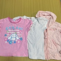 子供服　まとめ売り3点　女の子　　　サイズ110、120
