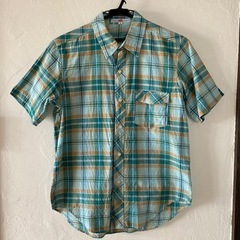 Half 日本ハーフ　チェックシャツ　サイズS