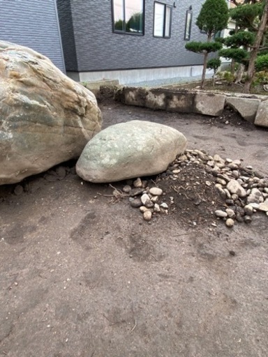 【庭石の粉砕】謝礼 庭石の粉砕】謝礼