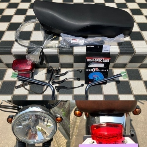 6/2売約済]2012年式 中国ヤマハ YB125SP カスタム多数 自賠責付 中古車