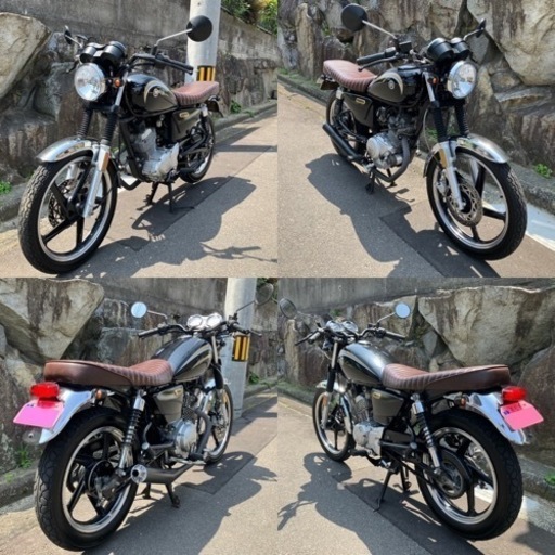 [6/2売約済]2012年式 中国ヤマハ YB125SP カスタム多数 自賠責付 中古車