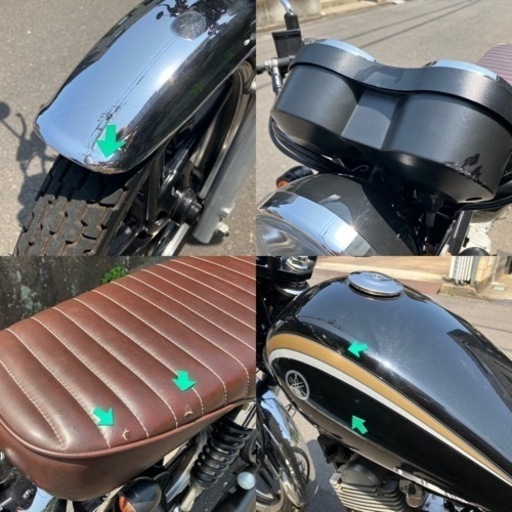 6/2売約済]2012年式 中国ヤマハ YB125SP カスタム多数 自賠責付 中古車