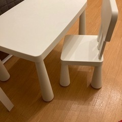 【お話し中です】IKEA　子供　机　椅子