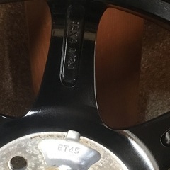 タイヤ、アルミホイル4本セット