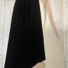 レディース 洋服 フリット 切り替え ロングスカート M~Lサイズ
