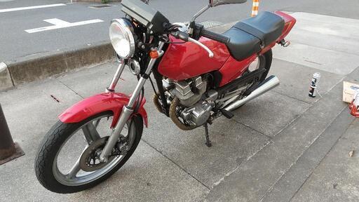 商談中)CB125T ホークⅢ仕様 MC13エンジン おまけ付き