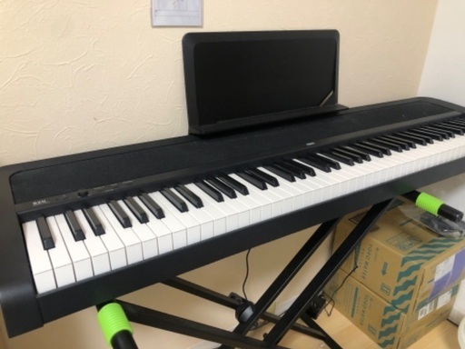 KORG スタンド電子ピアノ もろこ様用 KORG B2-BK 電子ピアノ スタンド