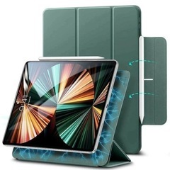 ESR iPad pro 12.9 マグネット吸着ケース グリー...
