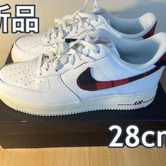 新品未使用 Nike Air Force 1 Low Plaid...