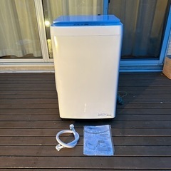 【美品】2022年製 ハイセンス5.5kg全自動洗濯機 