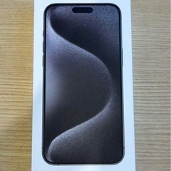 【ネット決済】iPhone 15 pro max 1TB ブラッ...