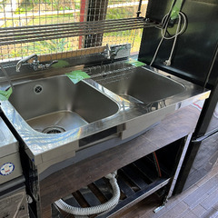 【値下げしました】中古車を改造後未使用のキッチンカーを売ります 値下げしました】中古車を改造後未使用のキッチンカーを売ります