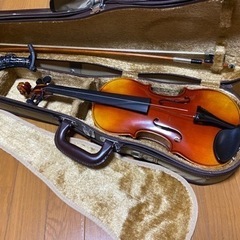 SUZUKI バイオリン　1/2サイズ　専用ケース付き　ジャンク...