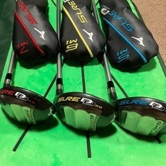 ◆ミズノ　ＳＵＲＥ　ＤＤ　２．０　マルチアイアン＆ＳＵＲＥ　ＤＤ　シューティングアイアン　６本セット～ＥＸＳＡＲ　　☆6MIアイアン以外はRシャフトです。