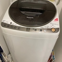 パナソニック　エコウォッシュ　洗濯機　8kg