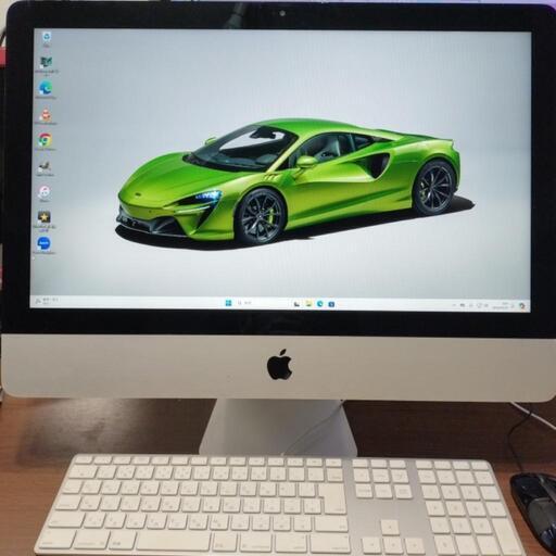 【成約 5/30 14:30頃 お渡し予定】Apple iMac 21.5inch SSD Sonoma \u0026 Windows11