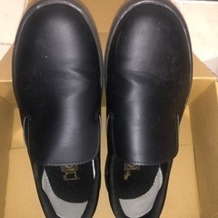 黒　靴　24.5　