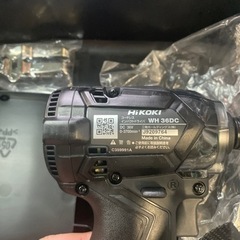 未使用ハイコーキ　インパクトドライバー　WH36DC