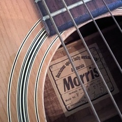 Morris F-18 モーリス アコースティックギター ハードケース付