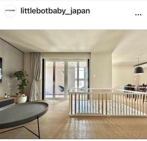 little botbaby木製ベビーサークル