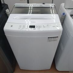★ジモティー割引有★ Haier 4.5kg全自動電気洗濯機 J...