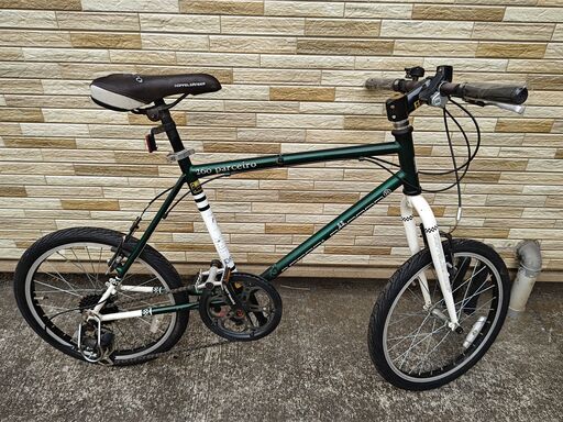 中古自転車 7段変速 450MM ミニベロ軽整備済み 防犯登録対応 町田市 相模原市 MM274