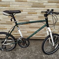 中古ミニベロ自転車 キャノンデール 8段変速 375MM 軽整備済み 防犯登録対応 町田市 相模原市 MM334 中古ミニベロ自転車 キャノンデール 8段変速 375MM 軽整備済み 防犯