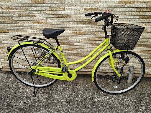 中古自転車 変速無し 26インチ ブロックダイナモ 軽整備済み 防犯登録対応 町田市 相模原市 MM275
