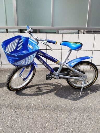 ブリヂストン クロスファイヤー キッズ ブルー CK166 16インチ　Bridgestone Crossfire Kids Blue CK166 16-inch