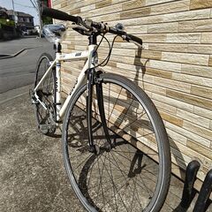 中古自転車 9段変速 465MM クロスバイク軽整備済み 防犯登録対応 町田市 相模原市 MM281