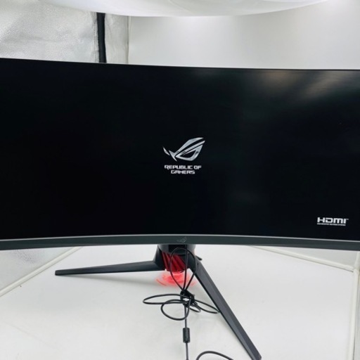 【‼️✨美品✨‼️】ASUS湾曲ゲーミングモニター35インチ