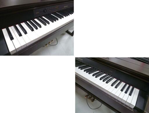 CASIO CELVIANO 電子ピアノ 2017年製 AP-460BN 88鍵盤 オークウッド調