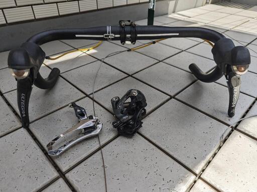 シマノ st-6800 fd-6800 rd-6800 ハンドル ステム セット