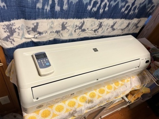 CORONA 冷房専用エアコン2.2k 標準の設置まで致します