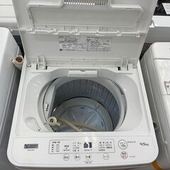 洗濯機 No.9761 ヤマダ電機 2021年製 4.5kg YWM-T45H1 【リサイクル 