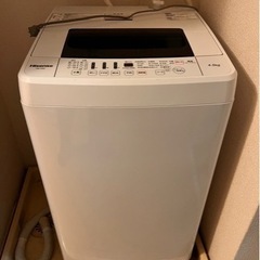 ハイセンス　洗濯機4.5kg