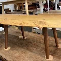 🏖️カフェテーブル🏖️ 天然一枚木板 カフェテーブル NO.972
