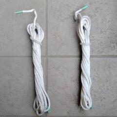 生活雑貨 　ロープ2本　綿ロープ　