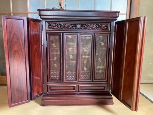 良品　紫檀仏壇