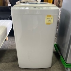  洗濯機 
Haier JW-K42H 4.2kg 