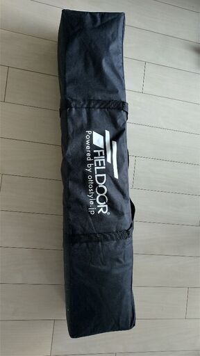 【再値下げ】FIELDOOR ワンタッチタープテント 2.5m  サイドシート 1枚付き ※近々遠方に引越します。