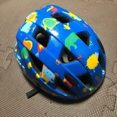 子供用 幼児用 自転車 ヘルメット ブルー 48cm〜52cm