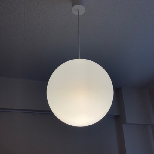 美品！無印良品　ペンダントライト丸