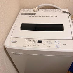 マクスゼン洗濯機　6.0kg JW60WP01 2020年製