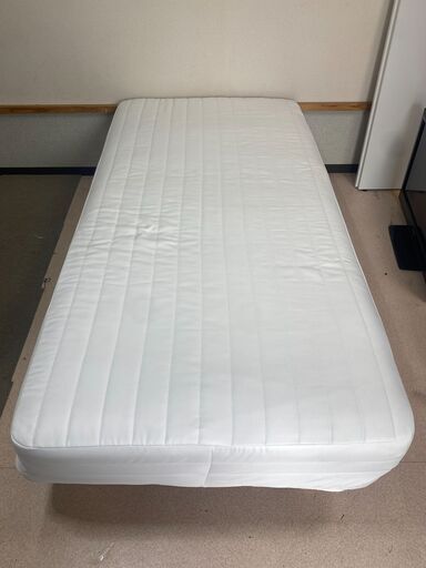 【糸島市内 送料無料】　無印良品　シングルベッド　脚つき　48164-0-1
