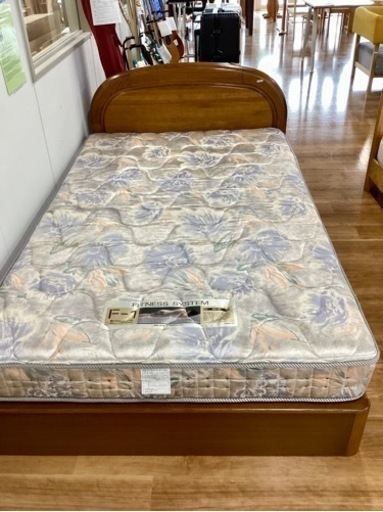 セミダブルベッド【町田市再生家具】　240526