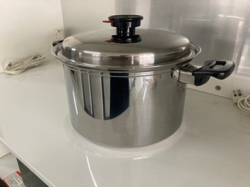 ヨシノ 両手鍋 PW-26 8.80L 中古 リサイクルショップ宮崎屋住吉店24.9.24